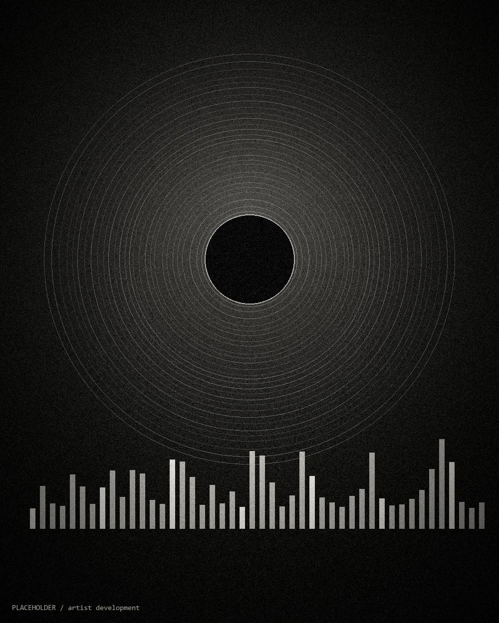 Placeholder: studio speaker cone and waveform